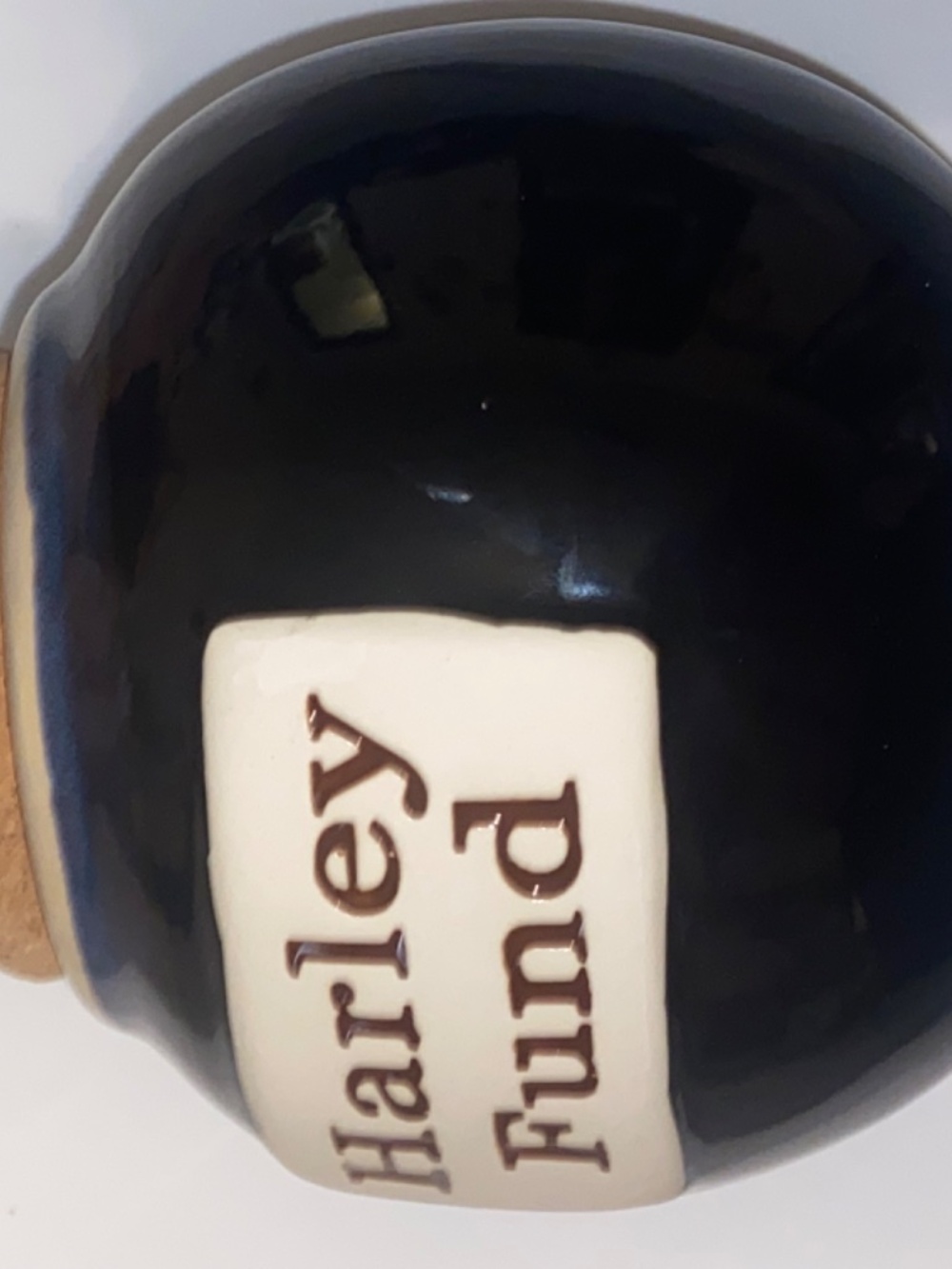 Tumbleweed Harley Fund Ceramic Money Jar Bank - Picture 3 of 6